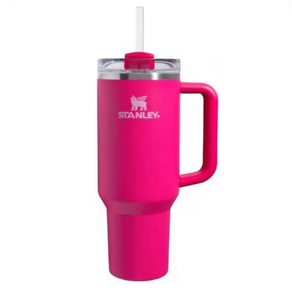 STANLEY 40 oz. Quencher H2.0 Valentines Day Tumbler - Cosmo Pink